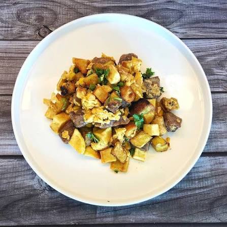 Fricasé de Carnes y Verduras